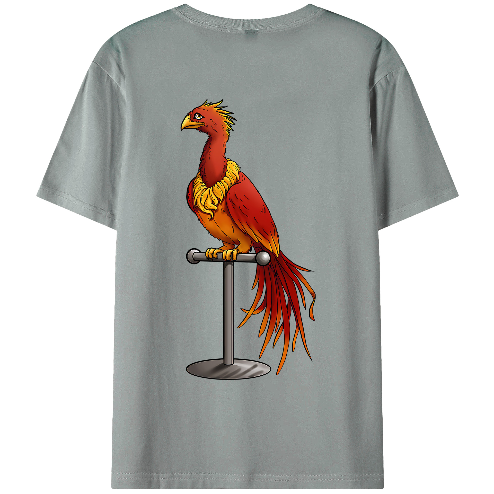 （画像用） Harry Potter ハリー・ポッターシリーズ 綿100％ メンズ半袖Tシャツ（バックプリント） 通気性